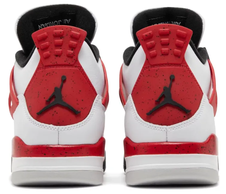 Men's Nike Air Jordan 4 Retro (Red Cement) Cool Fit