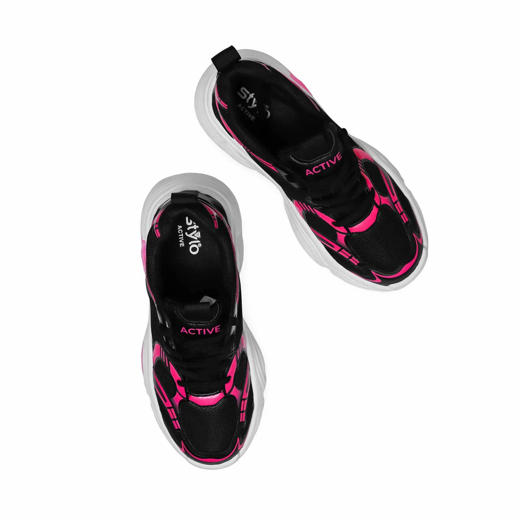 Comfortable Bottom Sneaker Bags Black Casual Sneaker AT7342