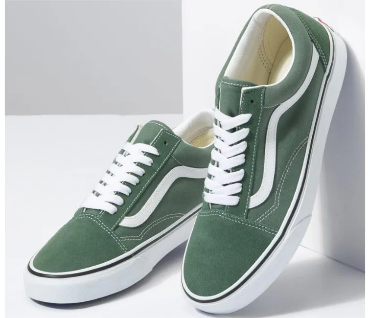 Gradient Density Vans Old Skool Unisex (Duck Green)