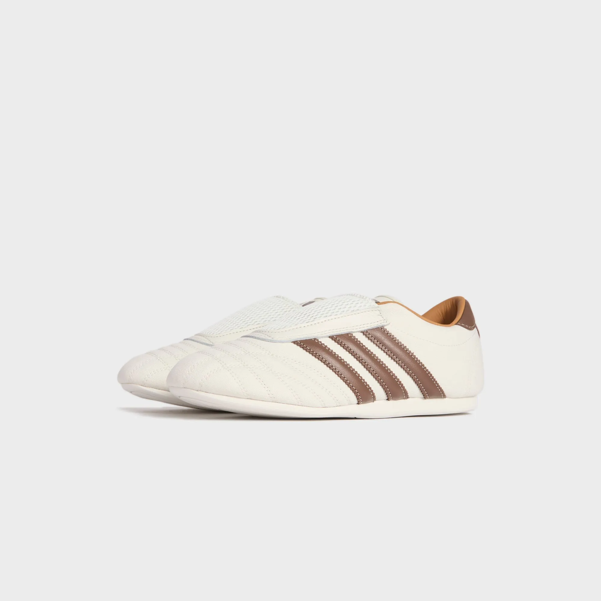 Kith Women for adidas Originals Taekwondo - Natural Canvas / Coffee Quartz Sneaker Design