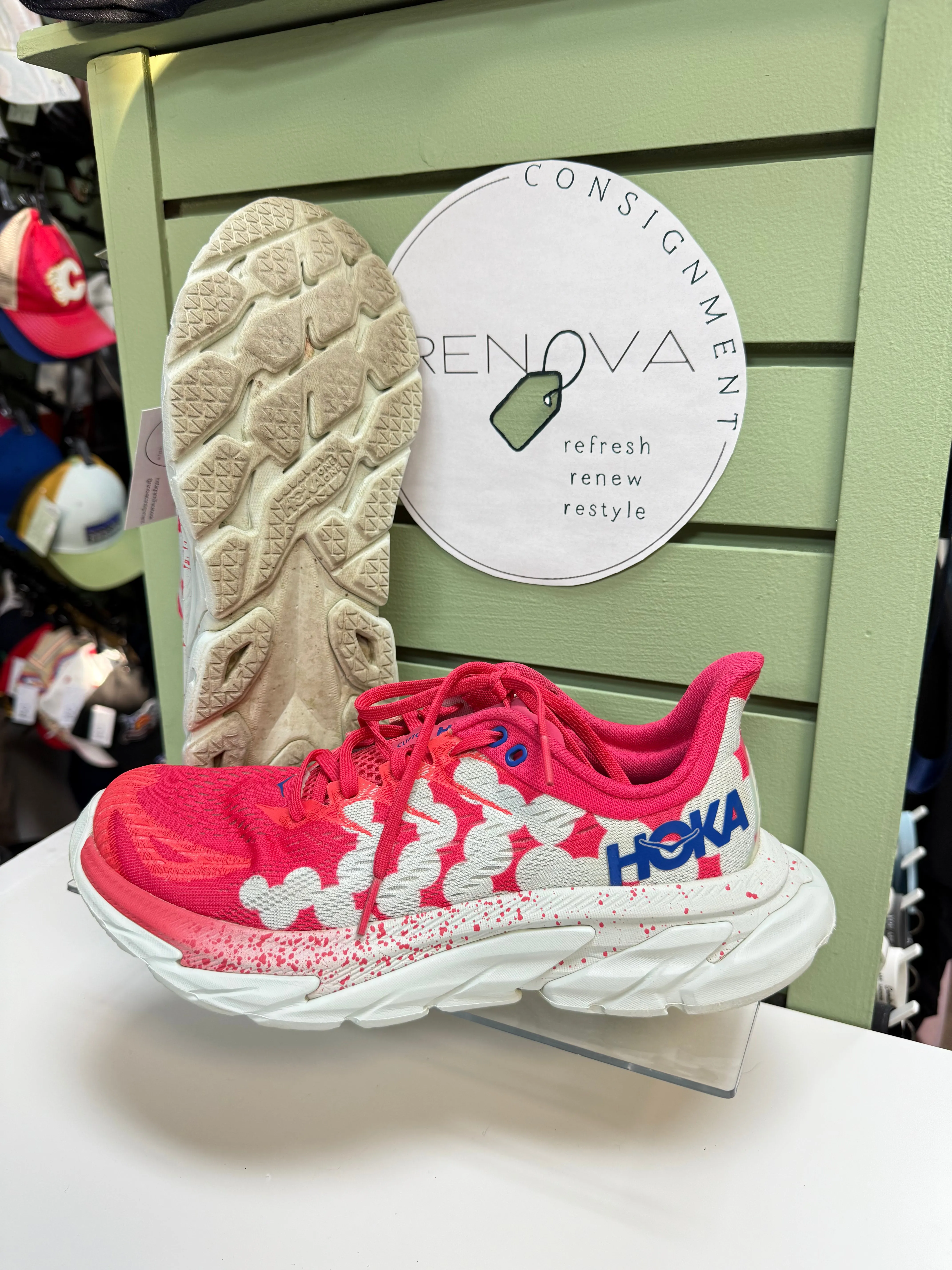 Minimalist Look Torsion Stability Plate Hoka Clifton Edge Runners (Womens 8.5)