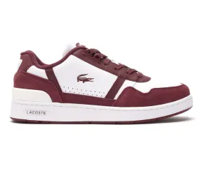 Sport Vibe Fashion-forward style Men's Lacoste T-Clip 223 3 (White/Burgundy)