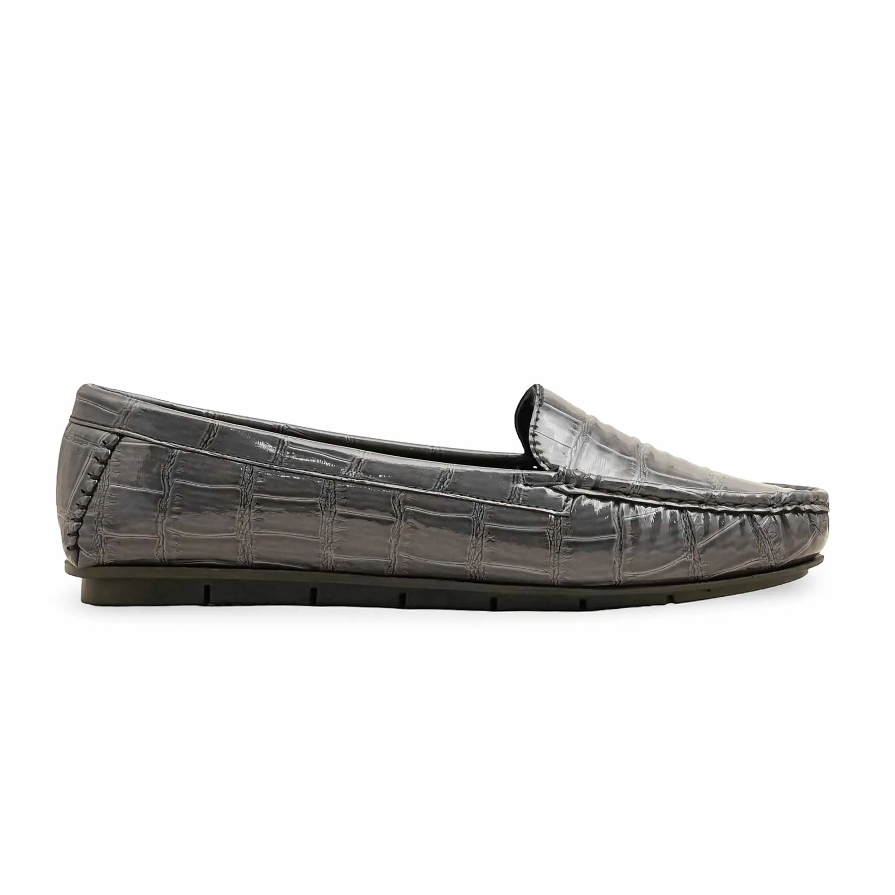 Grey Moccasin For Women WN4507 Getaway Step Show Glow