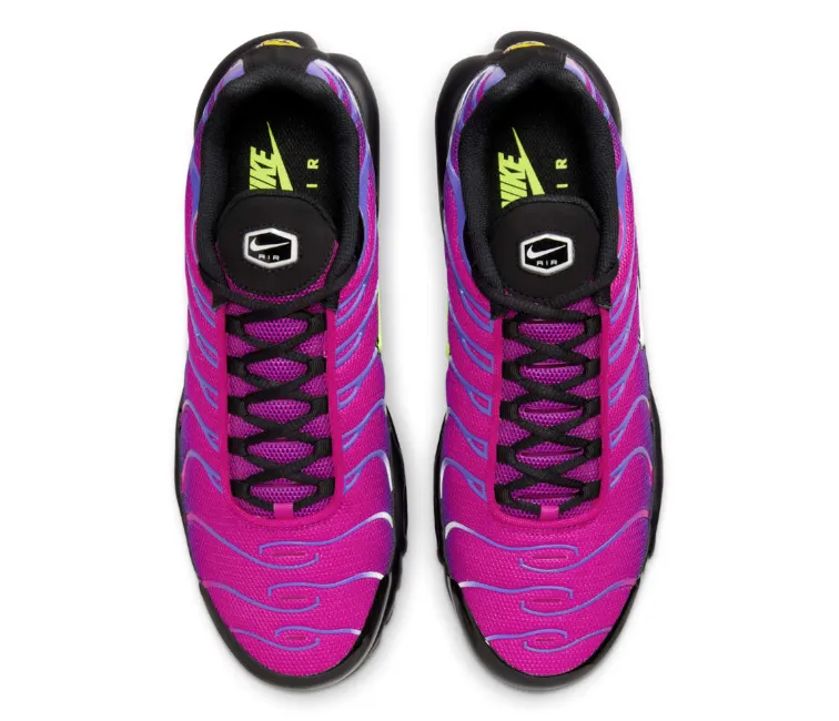 Men's Nike Air Max Plus TN (Fireberry) Quick Adaptation Elastic Ankle