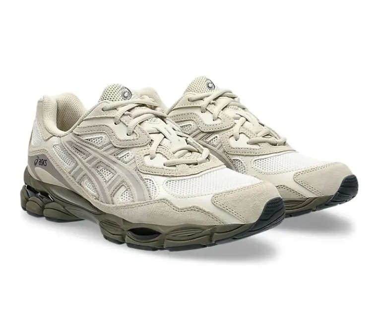 Men's Asics Gel NYC (Cream/Khaki) Sculpted Design