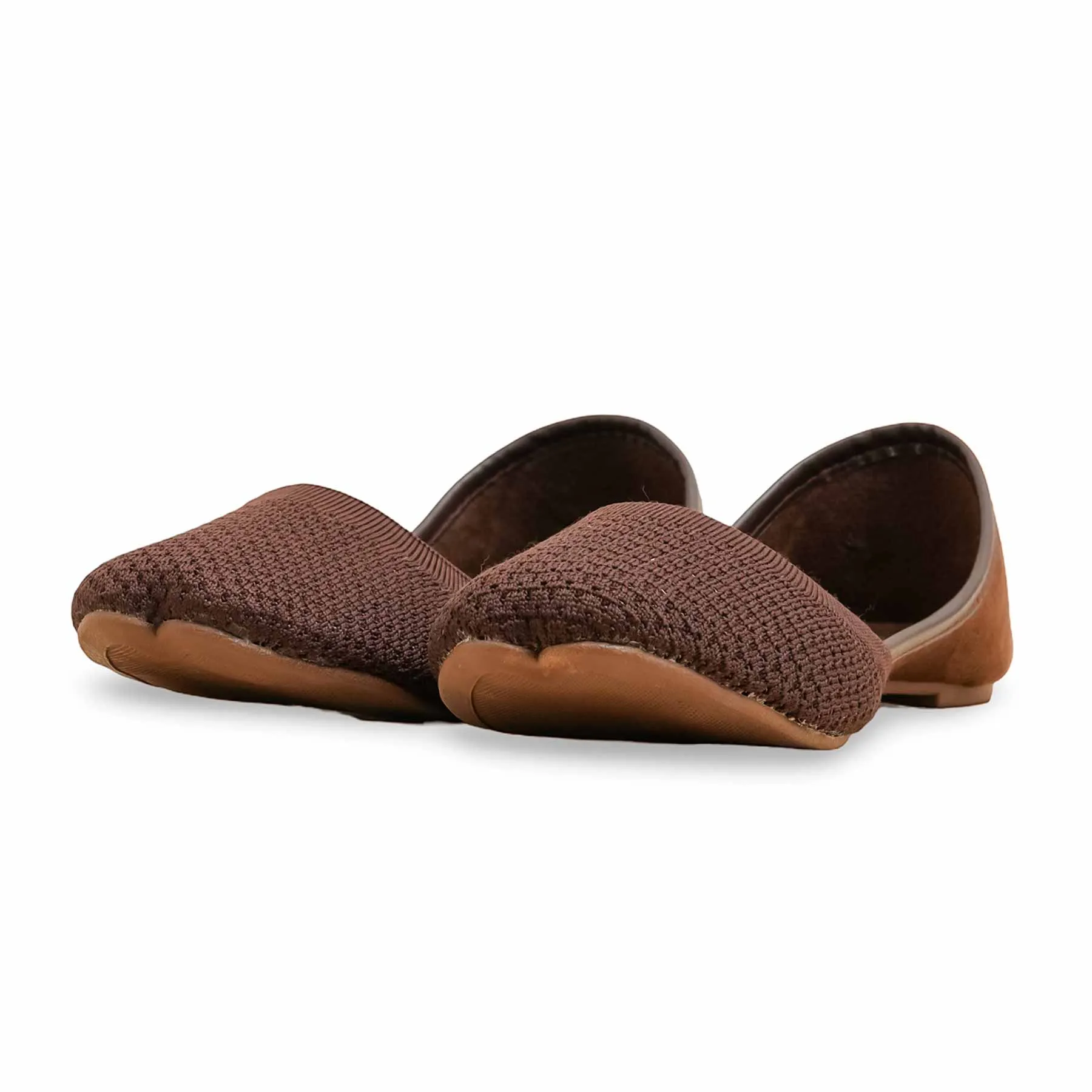 Brown Casual Khusa EC8573 Stylish Padding