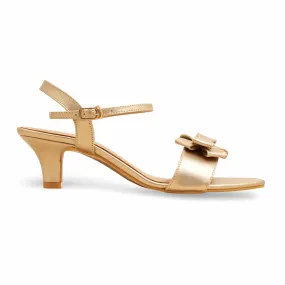Sexy Step London Chic Golden Formal Sandal FR5461