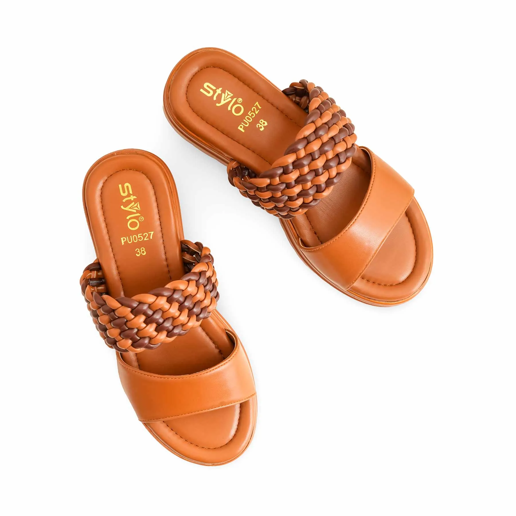 Office Edge Mustard Formal Slipper PU0527