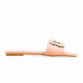 Pink Formal Slipper For Ladies FR8422 Style Trip All-Purpose Comfort