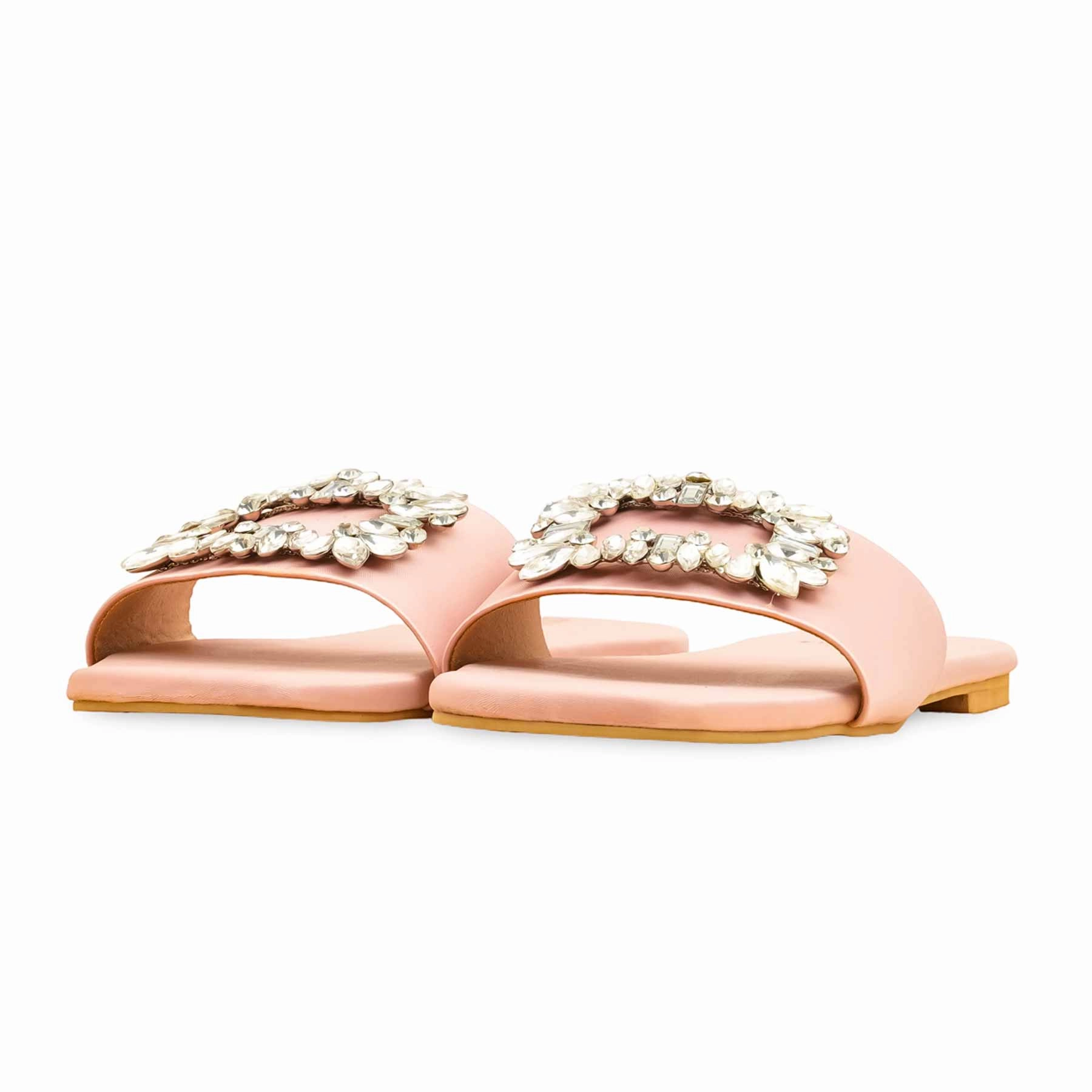 Ice Path Pink Formal Slipper For Ladies FR8422