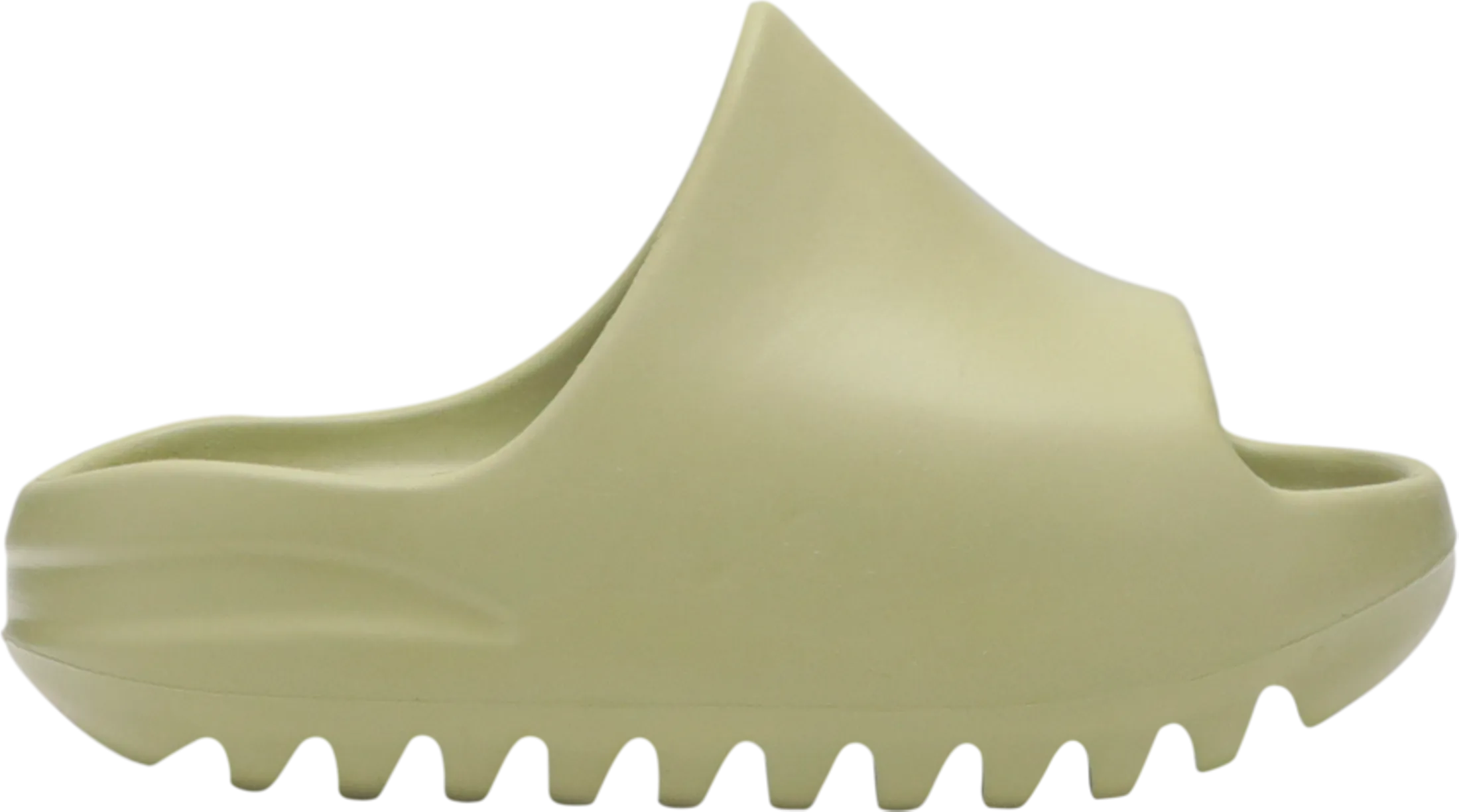 Reinforced toe Ultra Cloud Foam Yeezy Slides Kids 'Resin' - FX0495