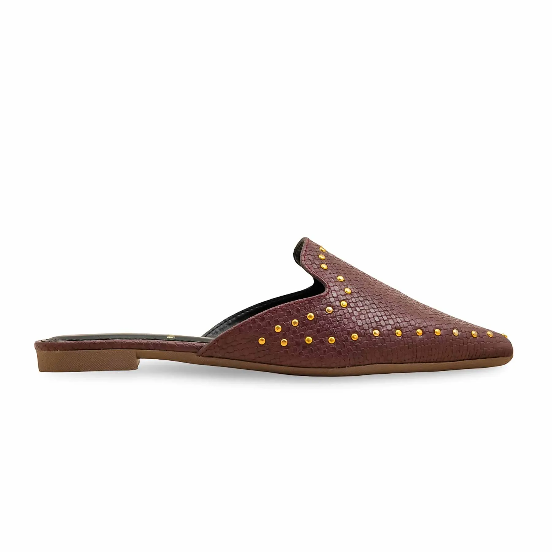 Chic Finish fun vibe Maroon Back Open For Women WN5488