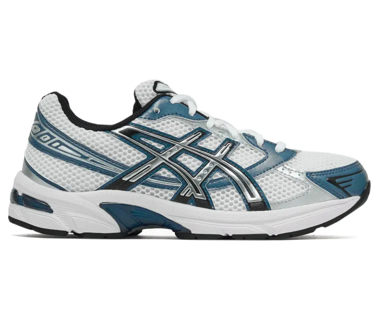 Comfortable Strapping Men??s Asics Gel-1130 (White/Restful Teal)