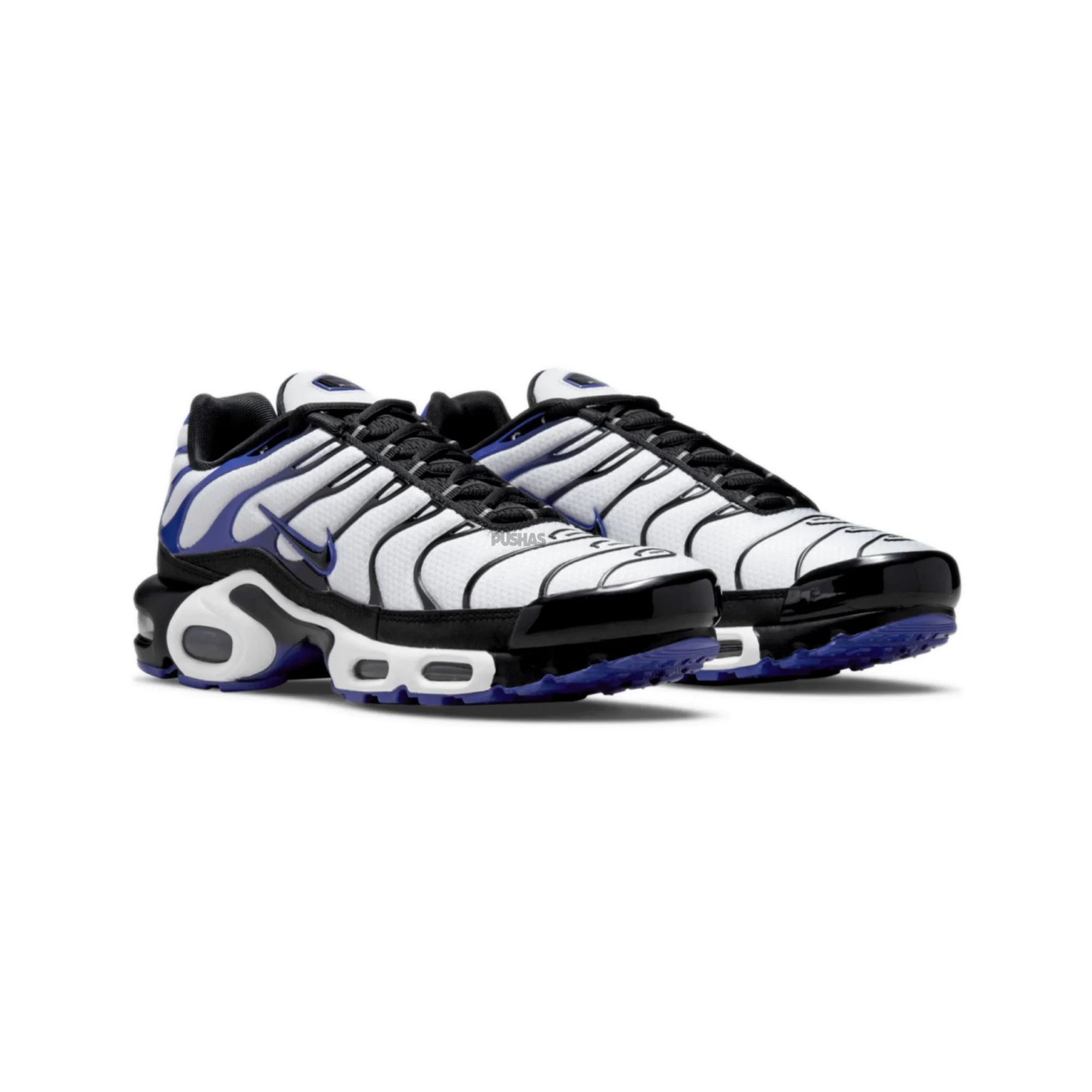 Nike Air Max TN Plus 'Persian Violet White' (2021) Durable arch Unibody Construction