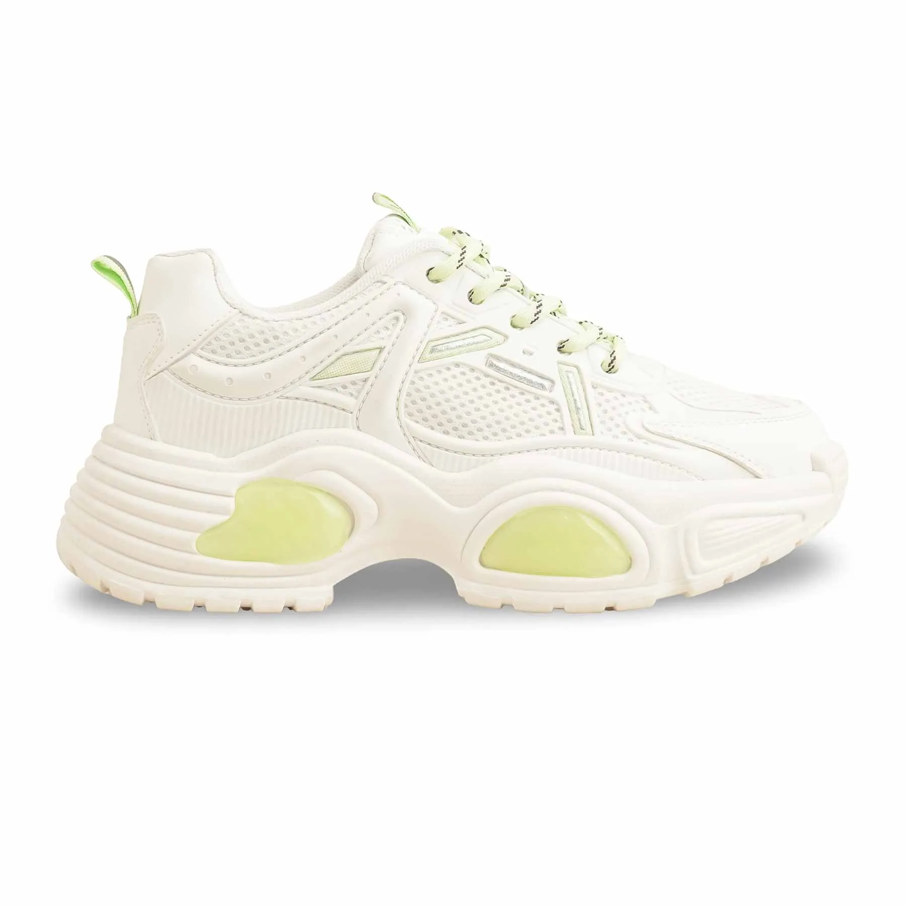 Green Casual Women Sneaker AT7339 Built-in wear