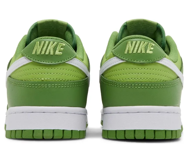Mens Nike Dunk Low (Chlorophyll) Comfortable Back Mono Sock Fit Systems