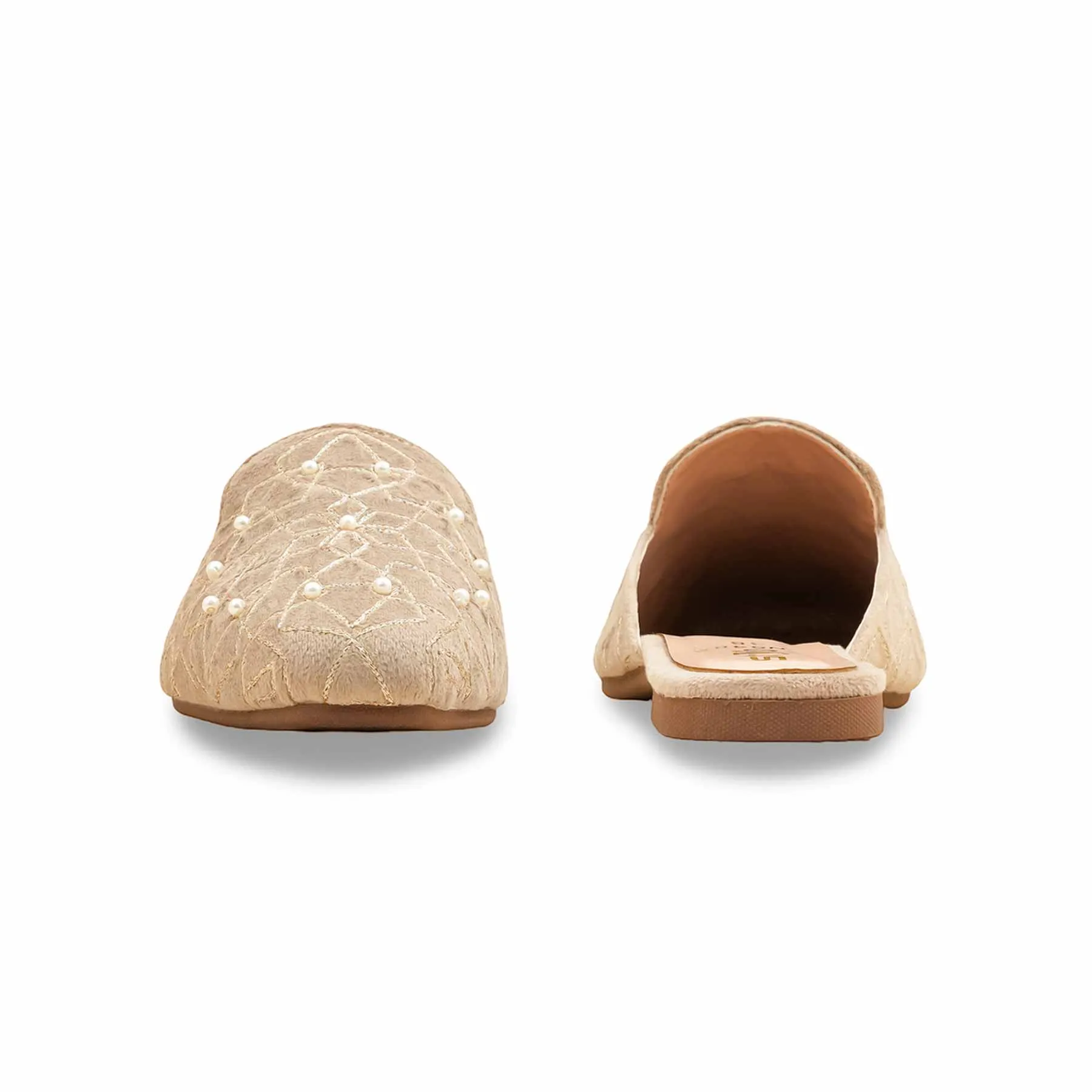 Wedding Heels Arch support Fawn Back Open For Women WN5482