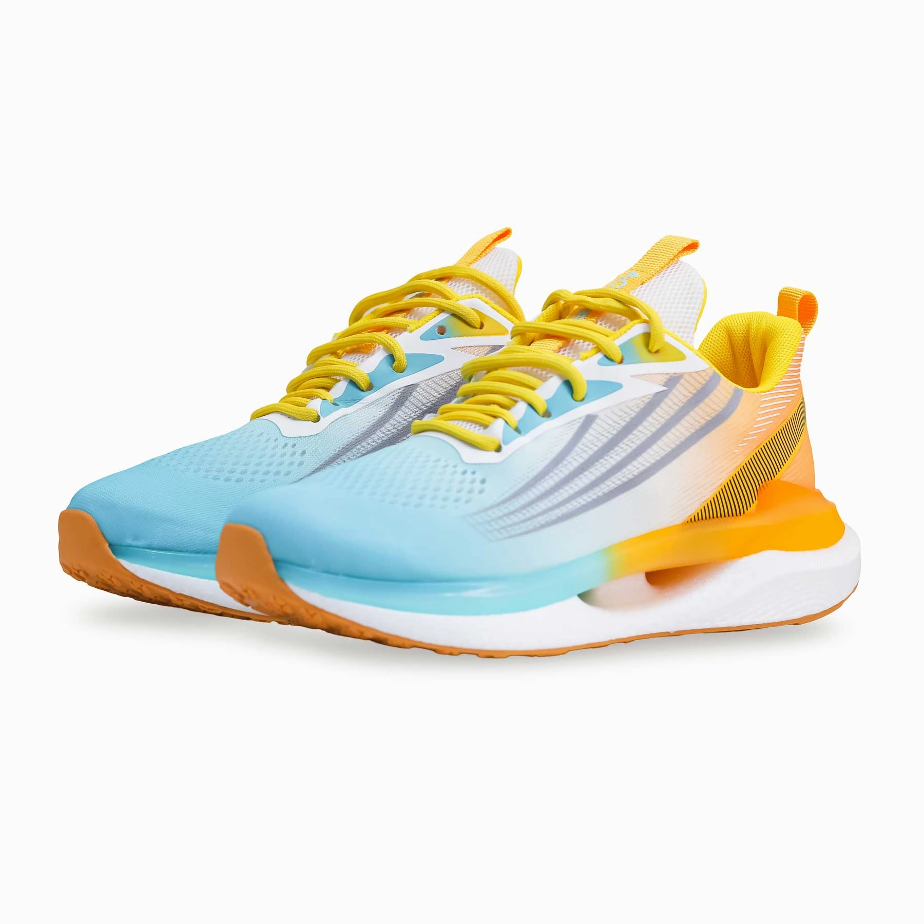 Yellow Casual Sneaker For Women AT7351 Anti Static Materials Soft foam