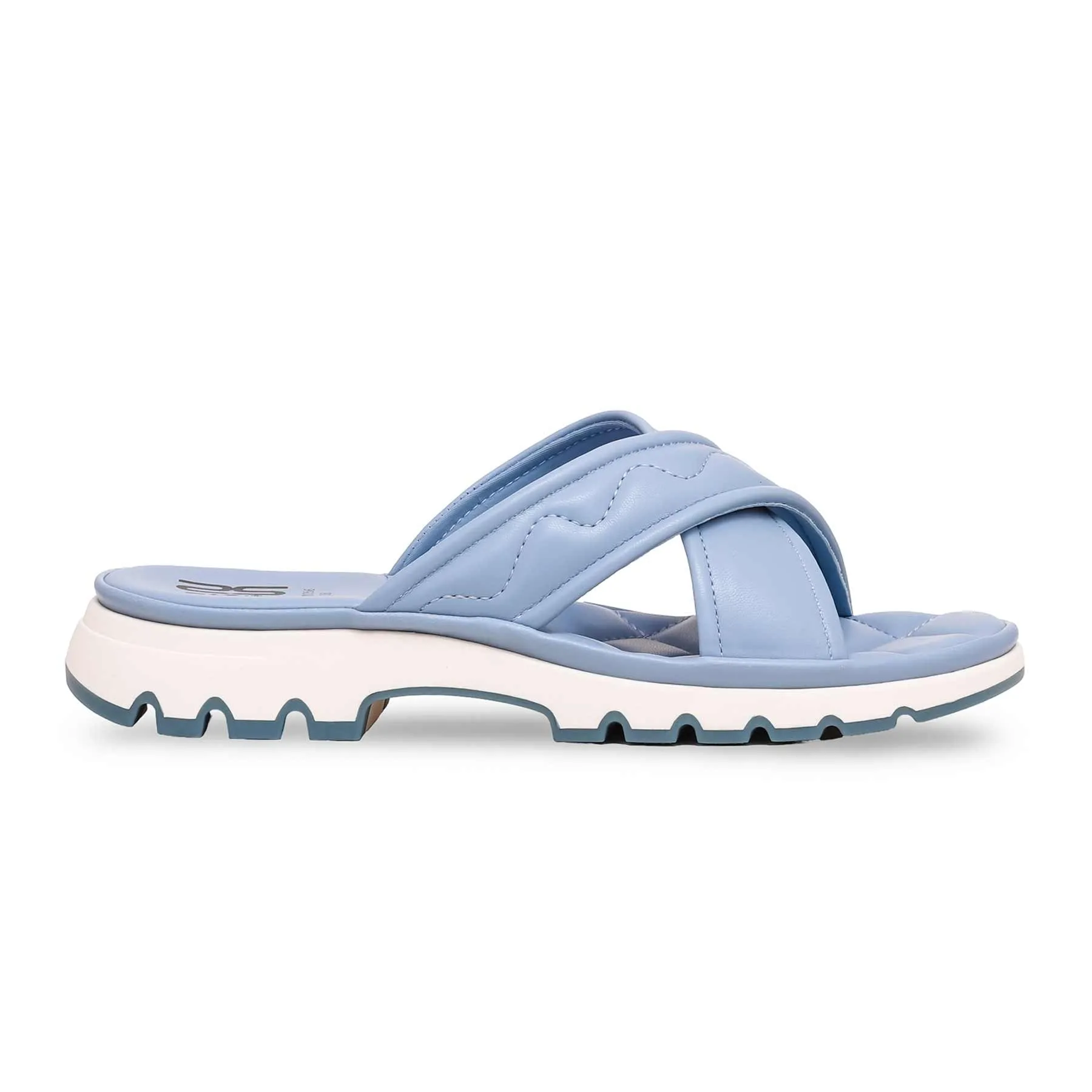 Blue Formal Slipper PU0356 All Day Wear