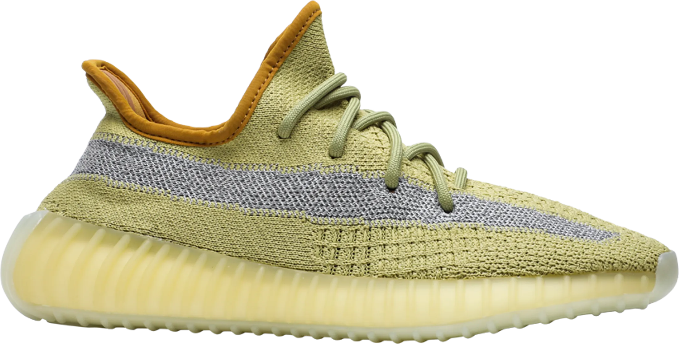 Adjustable Heel Lock Yeezy Boost 350 V2 'Marsh' - FX9034