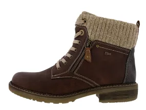 Arch Support System Lounge Ready Spring Step Women's Khazera Water Resistant Booties