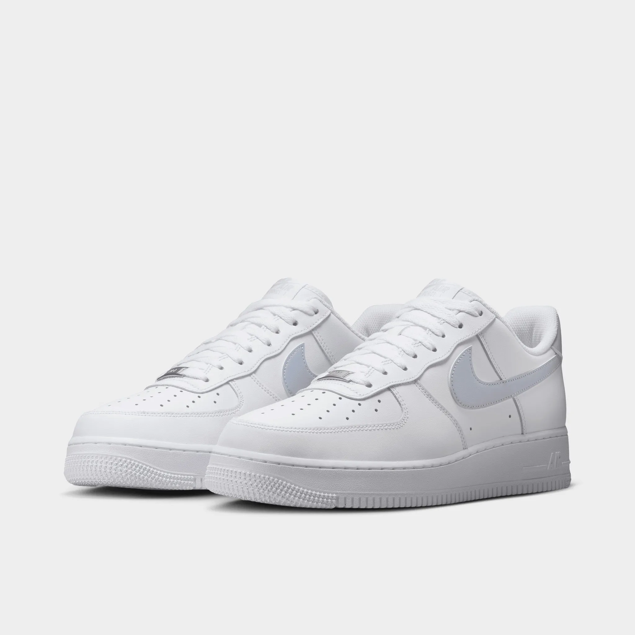 Nike Air Force 1 White / Grey / White Sneaker Auctions All-day Grip