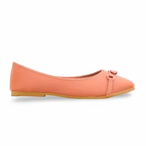 Cozy Footwear Style Pink Pumps For Ladies WN1254