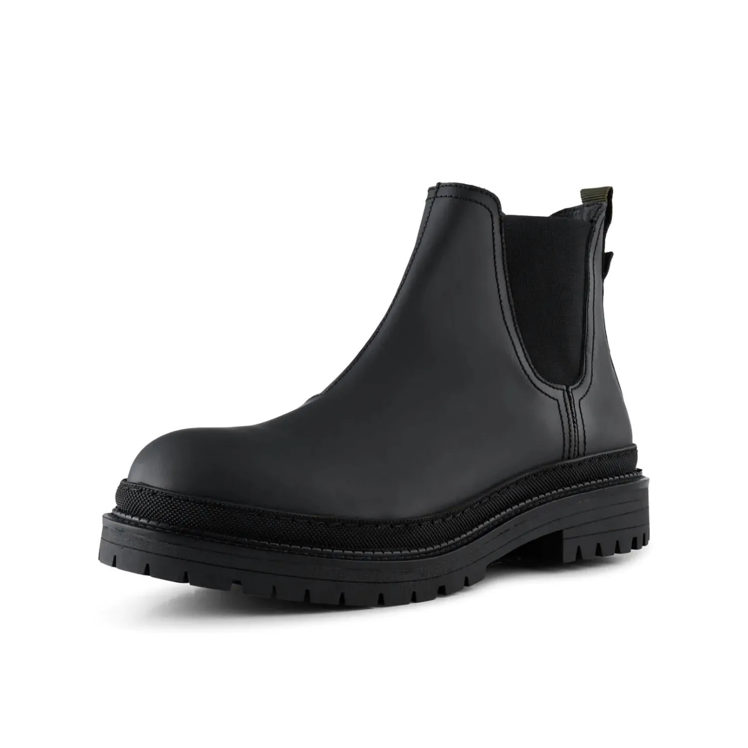Insulated Rainy Days Trendy Look Men's Arvid Chelsea Boot In Black