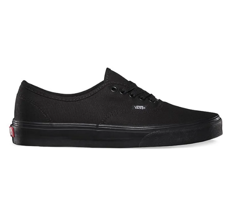 Vans Authentic (Black/Black) Adaptive Shape