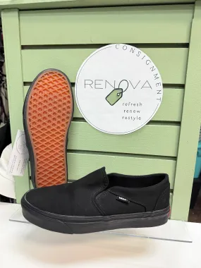 Vans Classic Slip On Sneakers (Womens 8) Enhanced Fit Slip Control