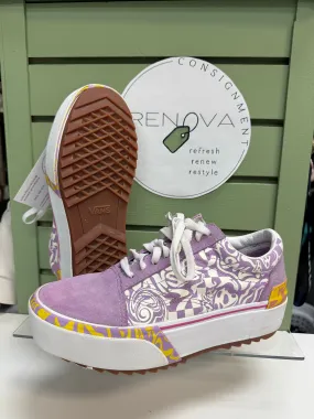 Vans Old Skool Stacked Platform Sneaker (Womens 8.5) Gym workout