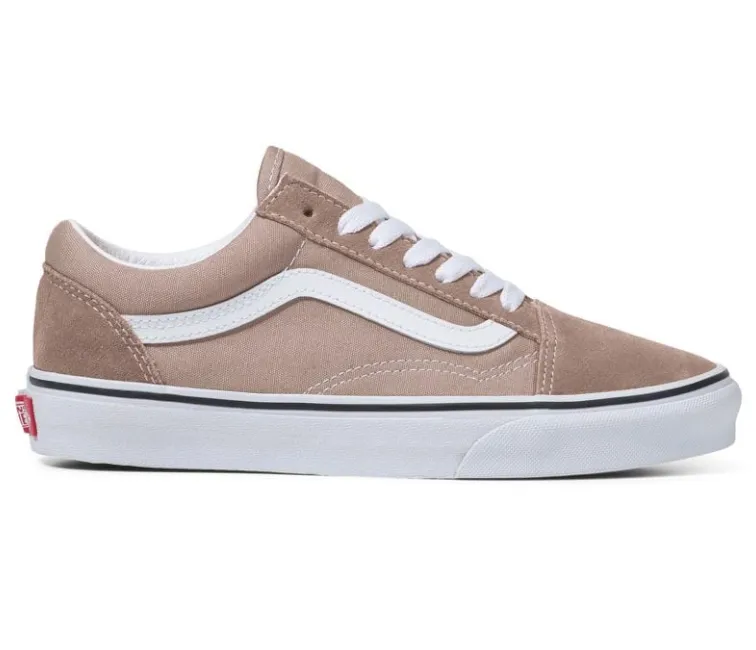 Vans Old Skool Unisex Nude (Etheria/White) Minimalist Stitch Design