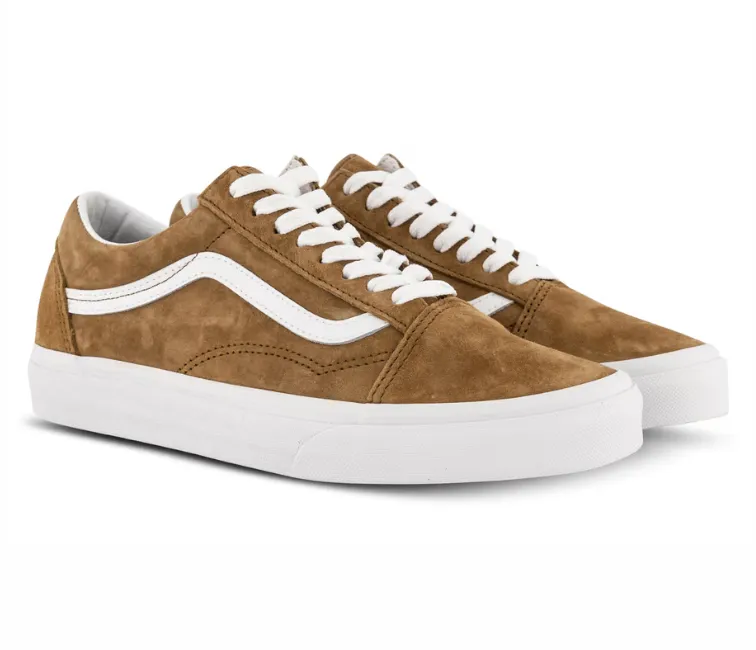 Vans Old Skool Unisex (Tobacco Brown) Sporty Appearance