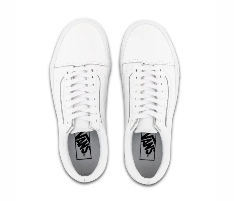 Vans Old Skool Unisex (True White) Quick Steps