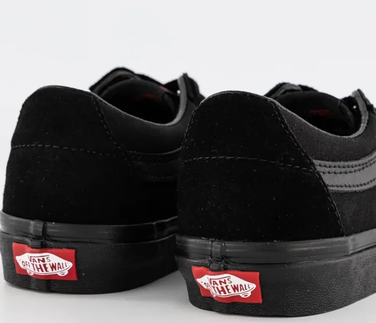 Vans Sk8-Low Unisex (Black) All-around durability