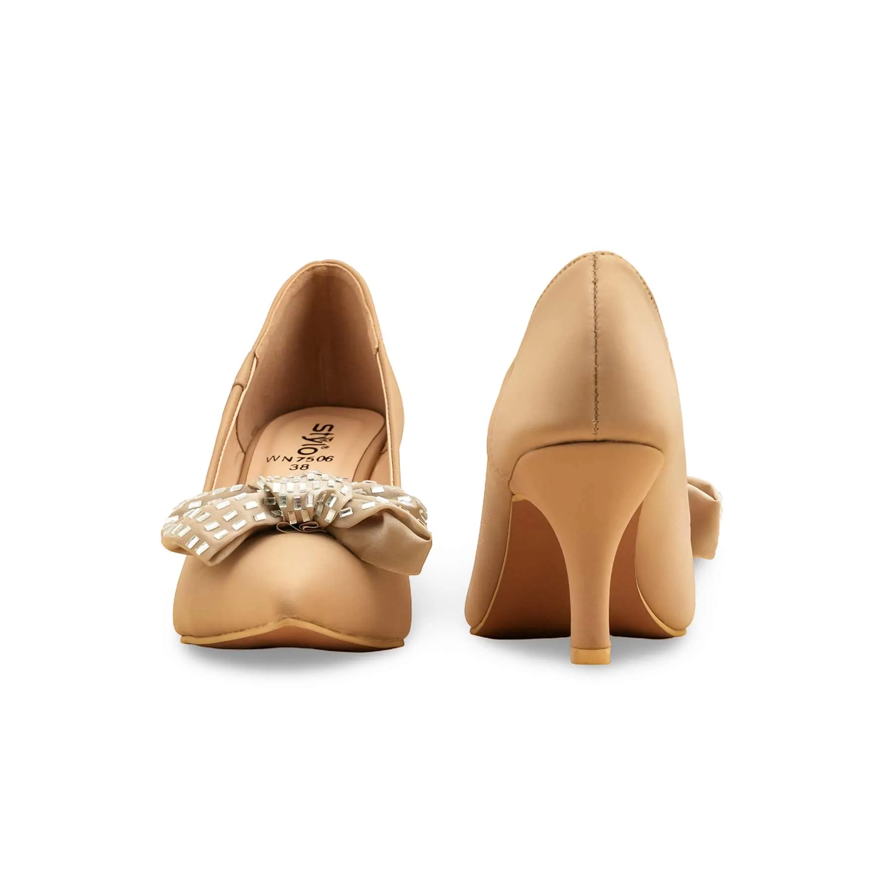 Fawn Court Shoes For Ladies WN7506 Wide fit Buckle Loop