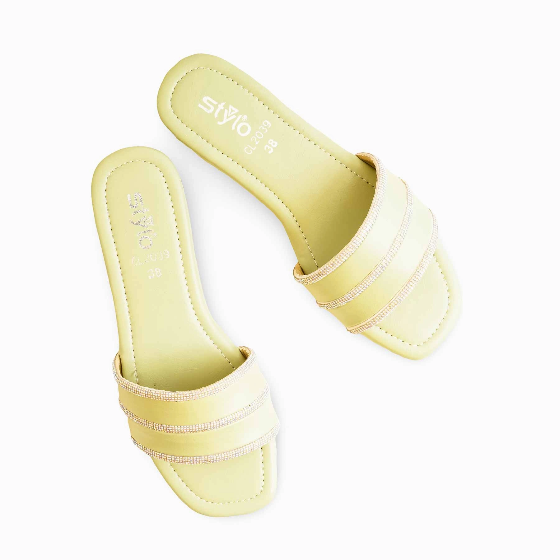 Peace Glow PISTAGREEN Casual Women Slipper CL2039