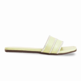 Breathable Flats PISTAGREEN Casual Women Slipper CL2039