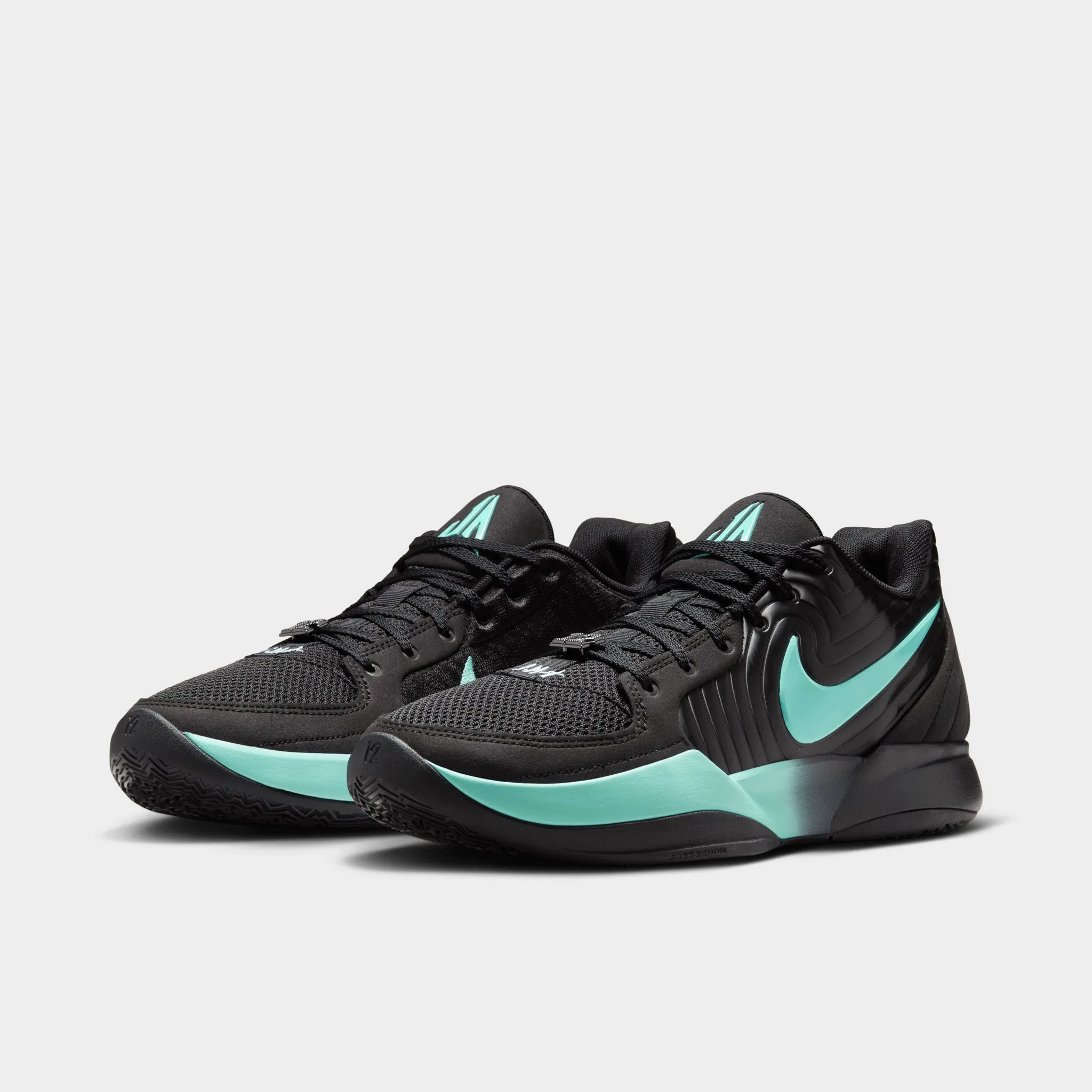Shock Absorbing Rubber ClassicDesign Nike Ja 2 Black / Bleached Turquoise - Cave Stone