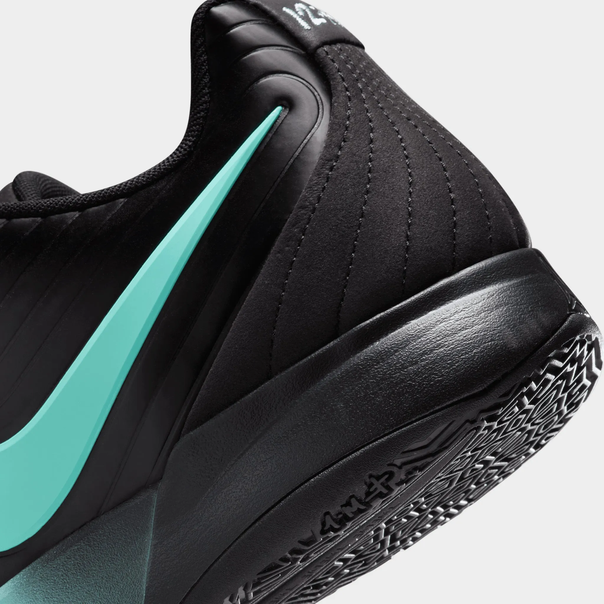 Agile Fit casual sneakers Nike Ja 2 Black / Bleached Turquoise - Cave Stone