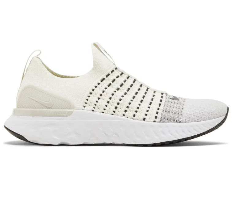 Non Marking Soles Men's Nike React Phantom Run FK 2 (Sail/Light Bone)