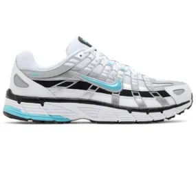 Mens Nike P-6000 (White/Dusty Cactus) Shock Absorber Pace Drive