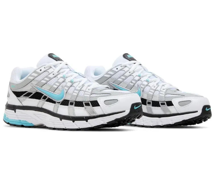 Non Restrictive Fit Full Cushion Mens Nike P-6000 (White/Dusty Cactus)