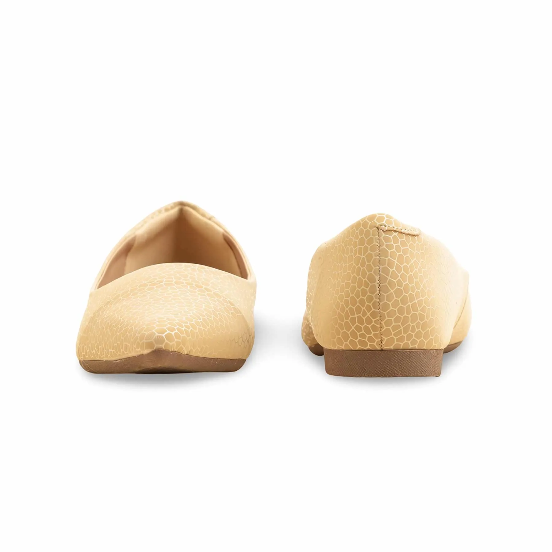 Canvas Material Forest camp Beige Pumps WN1238