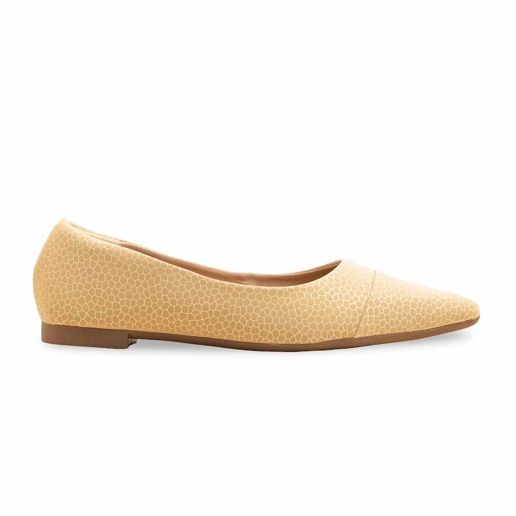 Beige Pumps WN1238 Classic Lady Picnic Spot