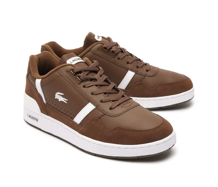 Casual Touch Men's Lacoste T-Clip 223 6 (Dark Brown)