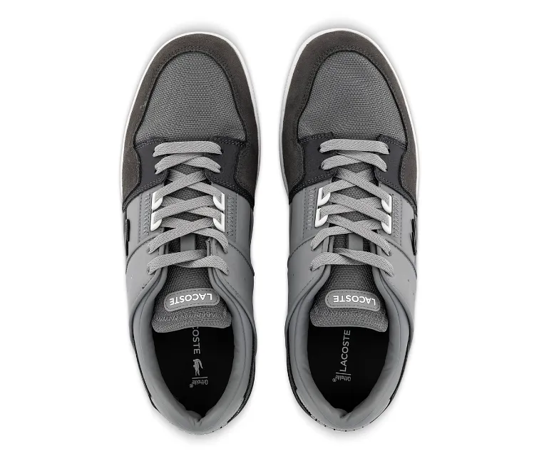 Men's Lacoste Court Cage 123 7 SMA (Grey/White) Shock Touch Chill Time