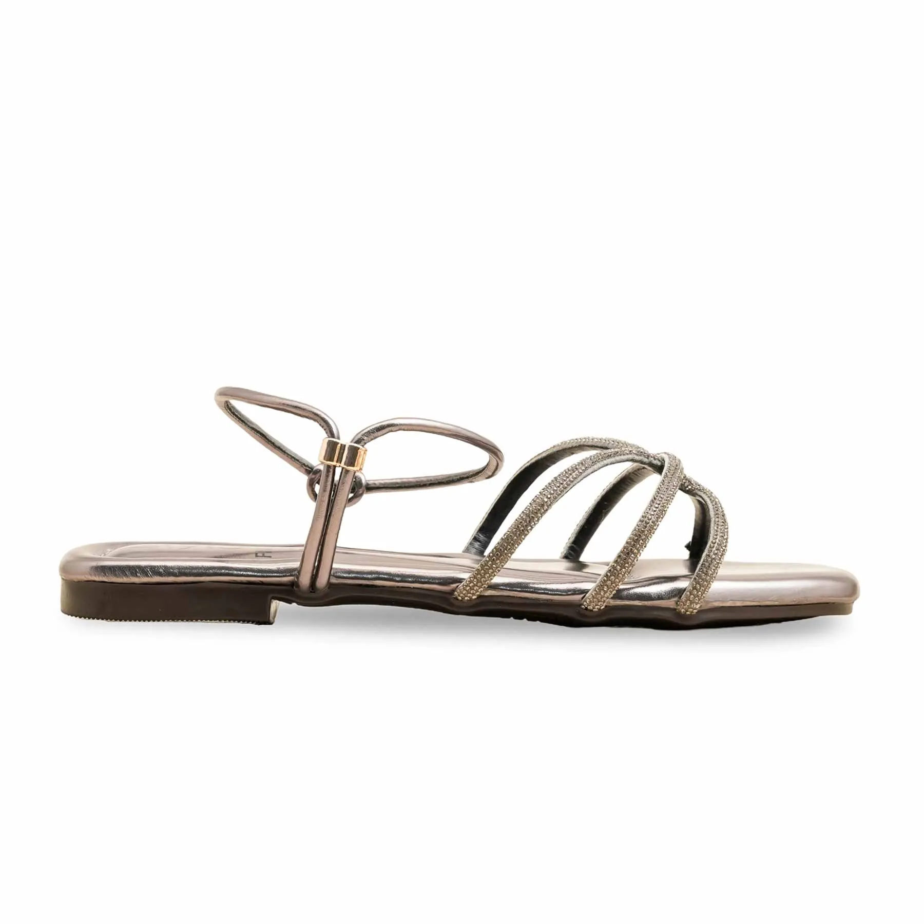 Grey Fancy Sandal FN6163 Deck Glow Wave View