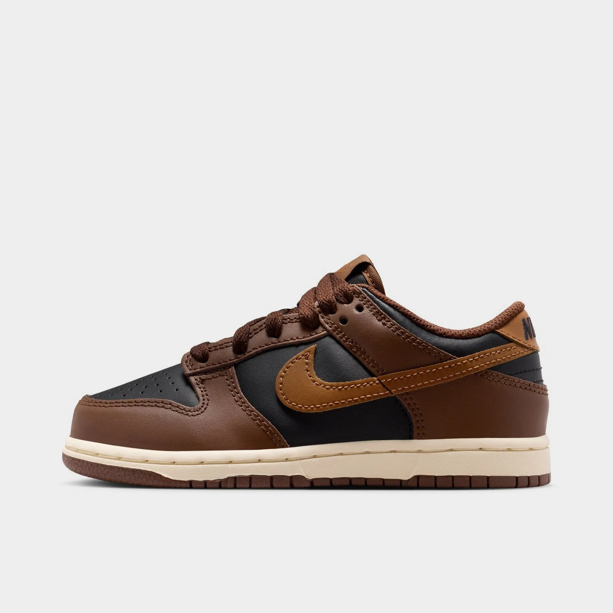 Nike Dunk Low PS Black / British Tan - Cacao Wow Reliable Grip High-Traction Sole