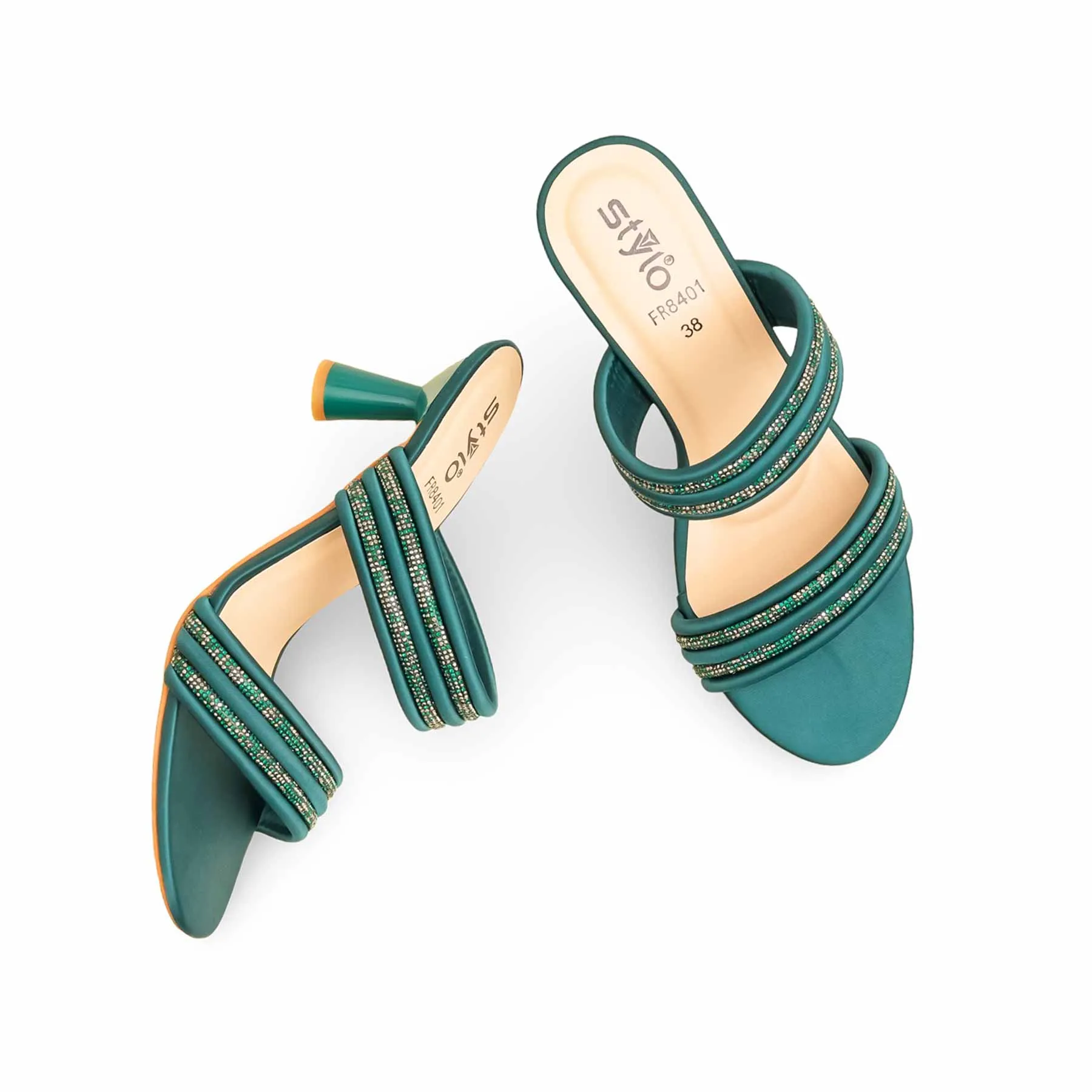 Seagreen Formal Slipper FR8401 Long Walk